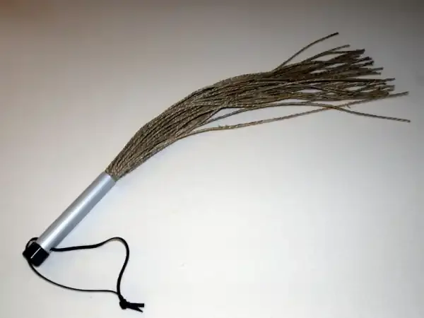 Seegraspeitsche mit Metallgriff ‘Monster‘