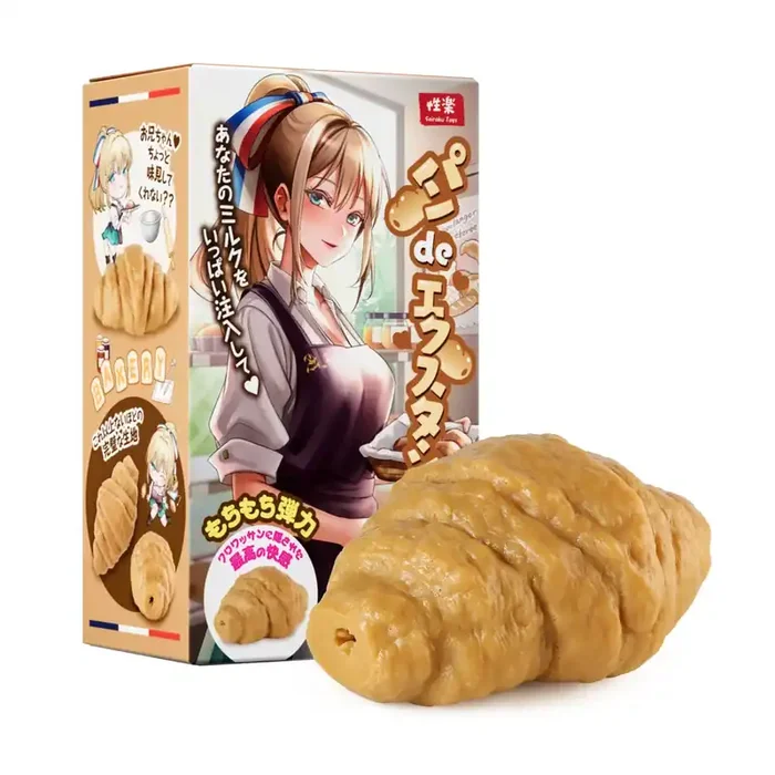 Seiraku Toys – Bread of Ecstasy Masturbator – Croissant