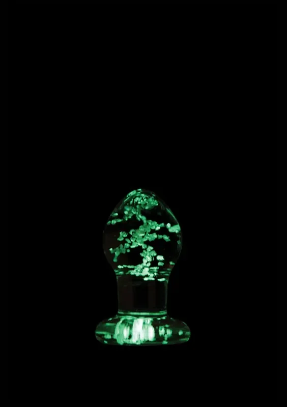 Selbstleuchtender Glas-Plug