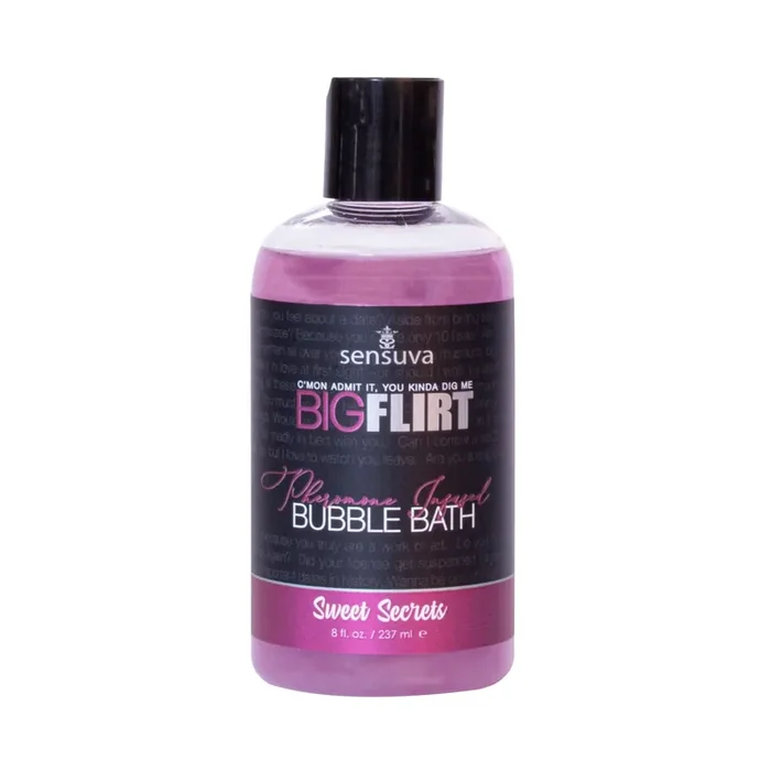Sensuva – Big Flirt Pheromone Bubble Bath Sweet Secrets 237