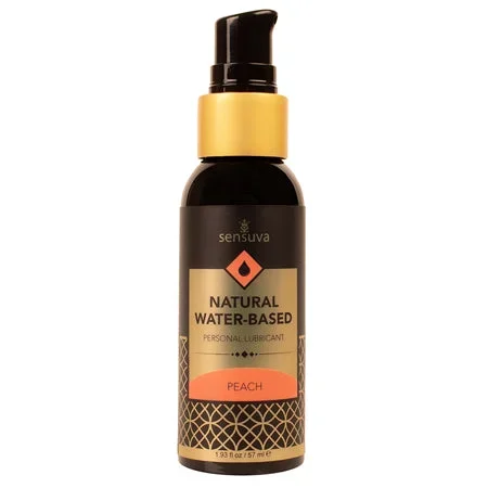 Sensuva Natural Water Based Personal Moisturizer – 2 oz Peach