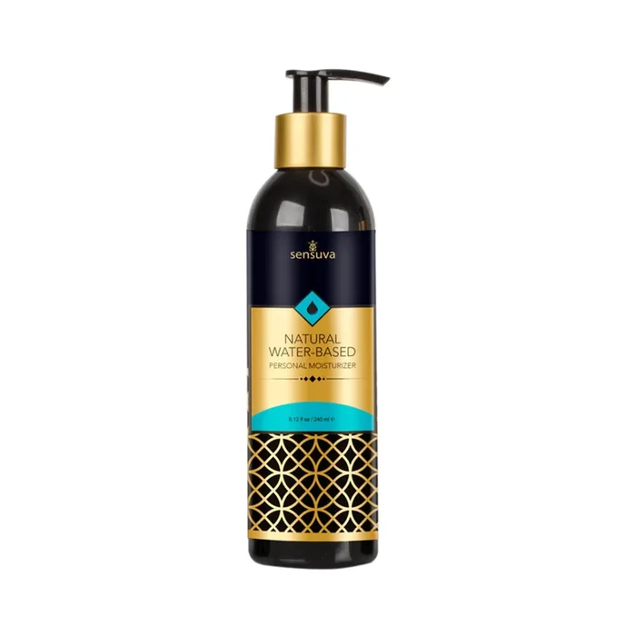 Sensuva Natural Water-based Personal Moisturizer – Unscented 8 Fl. Oz. Bottle