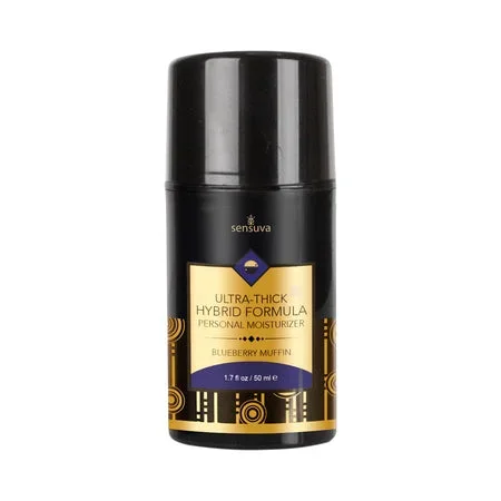 Sensuva Ultra Thick Hybrid Personal Moisturizer – 1.7 oz Blueberry Muffin