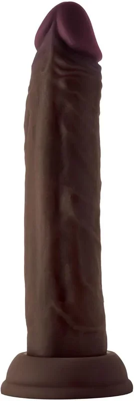 Shaft Model J FlexSkin Liquid Silicone 6.5″ Dong Mahogany