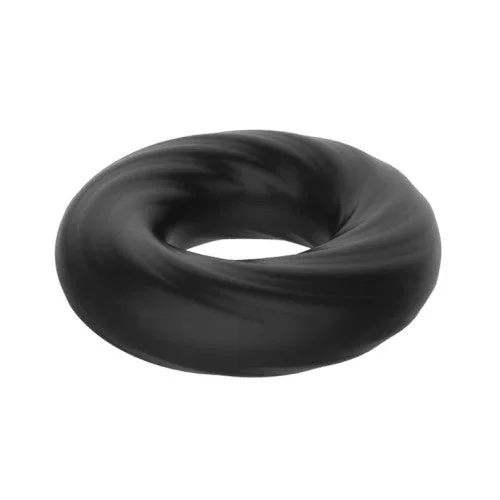 Shaft Model N Flexskin Liquid Silicone 8.5′ Side Curve Dong w/Balls – Mahogany
