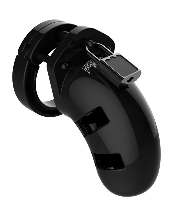 Shots Man Cage Chastity 3.5″ Cock Cage Model 1 – Black