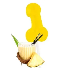 Showroom – Schwanzlutscher-Alkohol-Pina Colada-yellow
