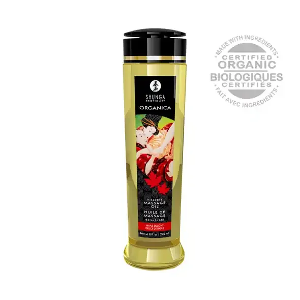 Shunga – Massageöl Organica Ahorn