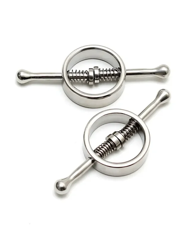 Silberfarbene SM-Klemmen