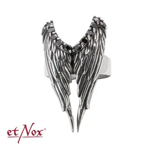 Silberring „Sparkling Wing“