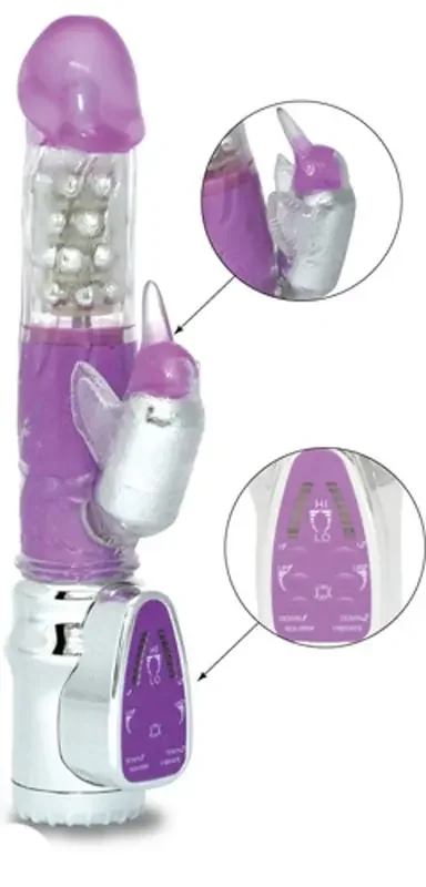 Silent Spur Rabbit Vibrator