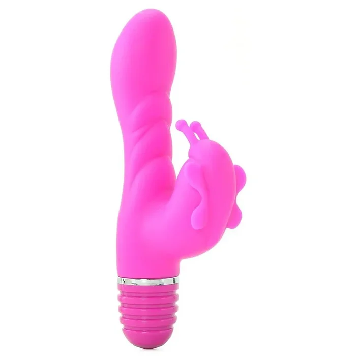 Silicone Bendies Butterfly Vibe in Pink