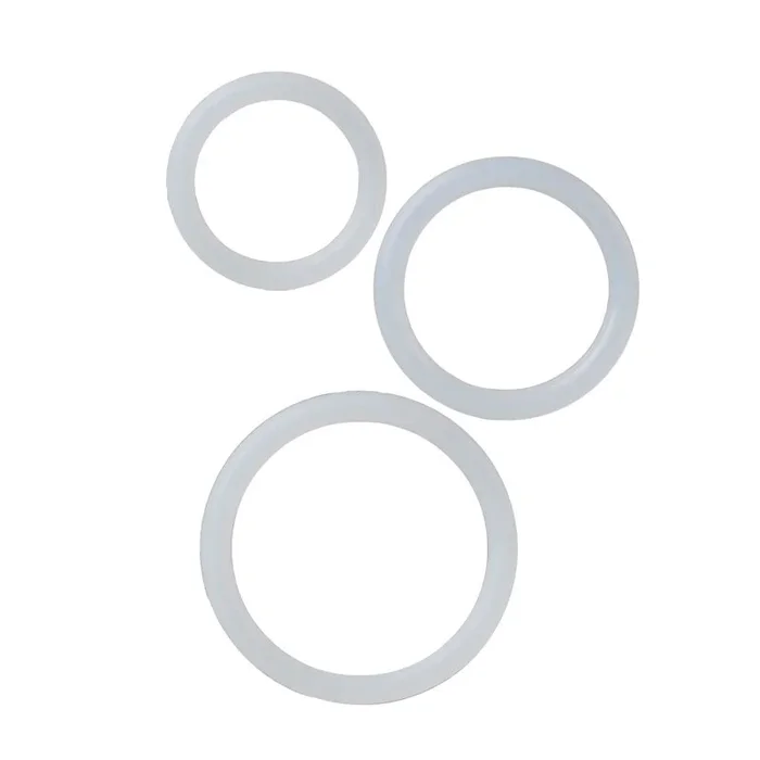 Silicone Support Rings – Clear