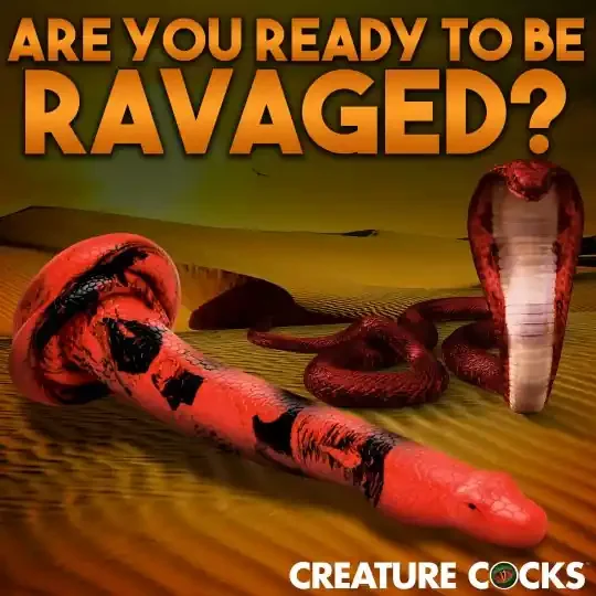 Silikon Dildo „Königskobra“