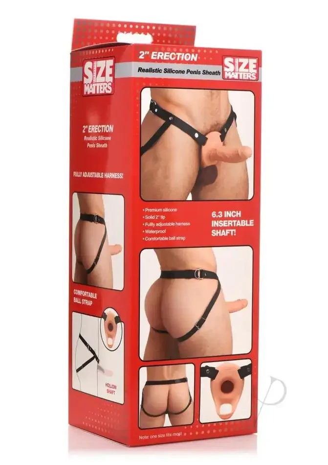 Size Matters Erection Realistic Sheath Light