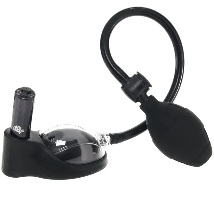 Size Up Vibrating Mini Pussy & Clitoral Pump