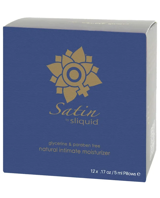 Sliquid Satin Lube Cube – 2 oz Pillow Pack of 12