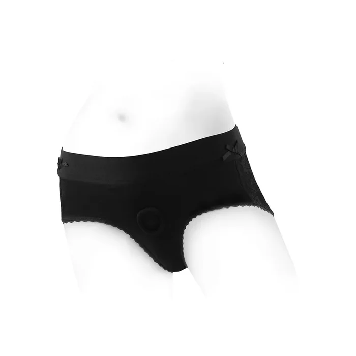 SpareParts Bella Harness Black/Black Nylon – Medium