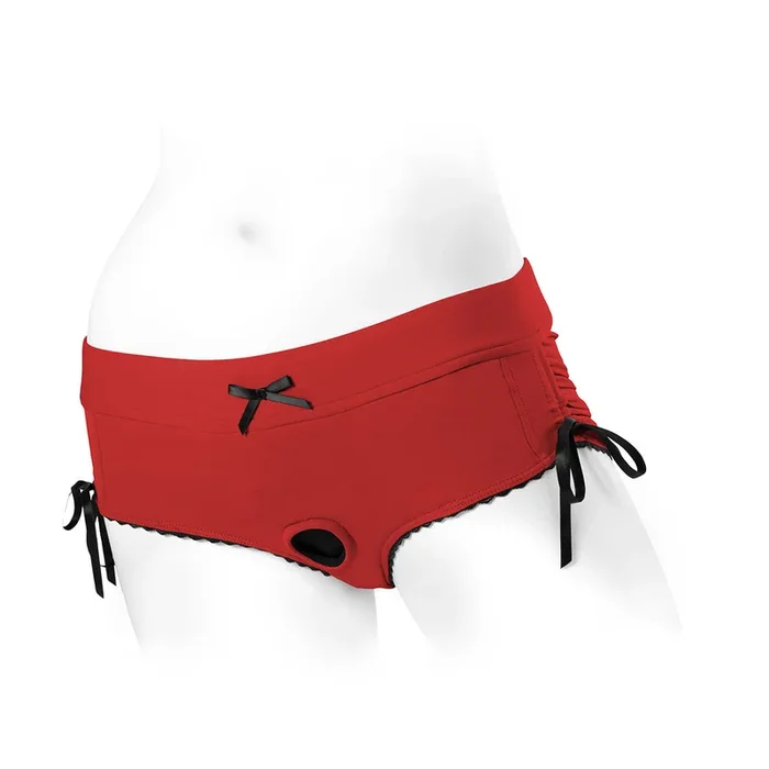 SpareParts Sasha Harness Red/Black Nylon – Large