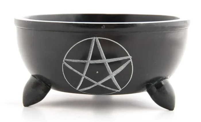Specksteinschale Pentagramm – groß