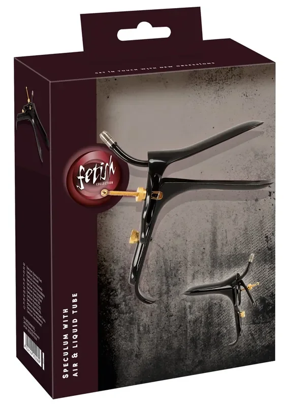 Speculum mit Schlauchröhrchen