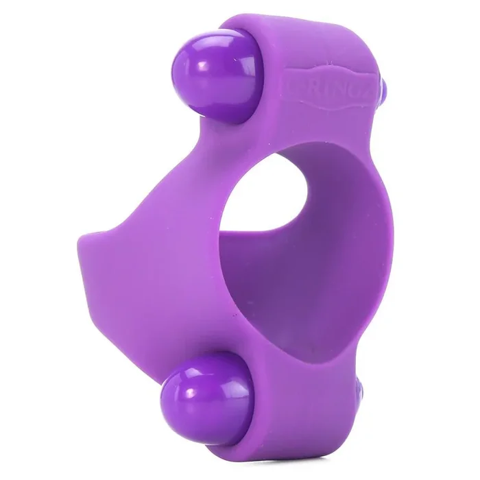 Squeeze Play Silicone Couples Cock Ring in Purple