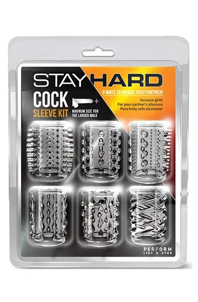 Stay Hard Penishülsen-Set klar