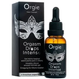 Stimulating Orgasm Drops Intesnse – Klitoris-Intimgel – roter Apfel – 30ml