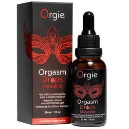 Stimulating Orgasm Drops Kissable – Klitoris-Intimgel – Apfel – 30ml