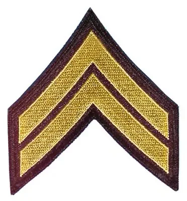 Stoffabzeichen ‘U.S. Army – Corporal‘