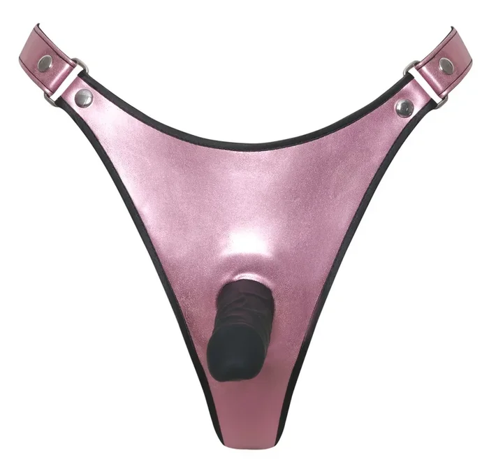 Strap-on-String mit Silikon-Naturdildo Bad Kitty