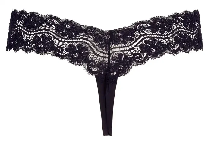 String mit Perlenkette