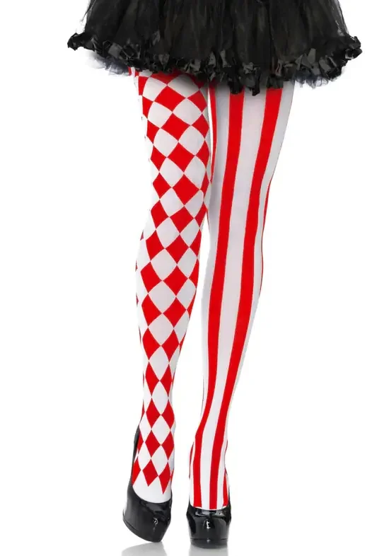 Strumpfhose mit Mustern