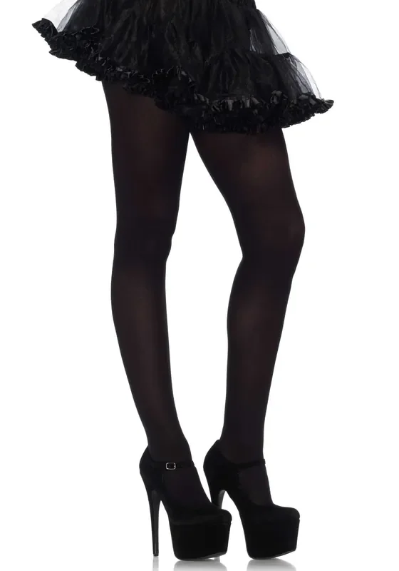 Strumpfhose schlicht – QueenSize