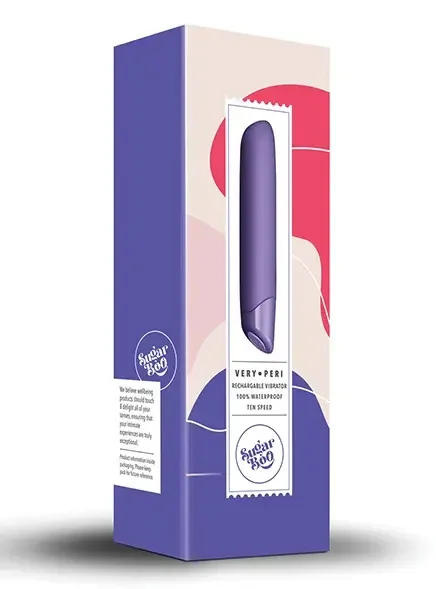 Sugar Boo Very Peri Rechargeable Vibrator – Blue