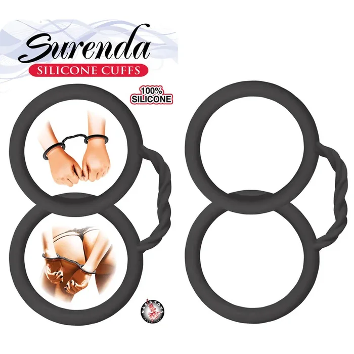 Surenda Silicone Cuffs – Black