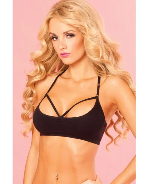 Sweat Adjustable Seamless Bra Offers Firm Support & Moisture Wicking