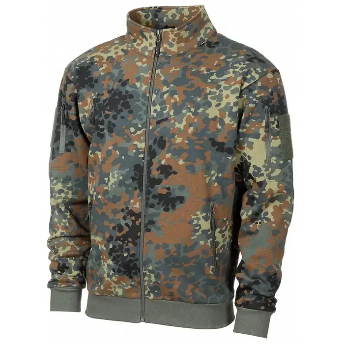 Sweatjacke ‘Tactical‘ flecktarn