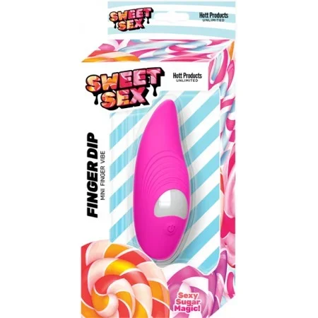 Sweet Sex Finger Dip Mini Finger Vibe – Magenta