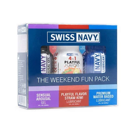 Swiss Navy Weekend Fun Pack 1 oz.