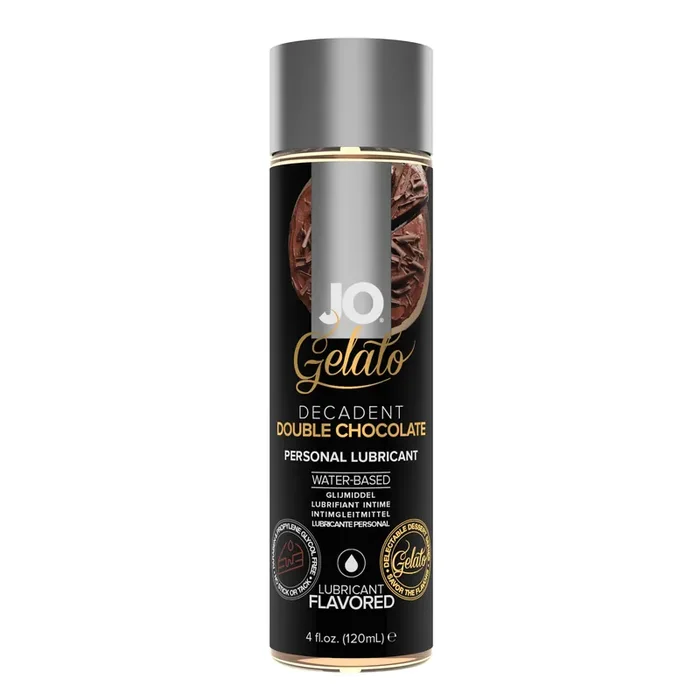 System JO – Gelato Decadente Doppel-Schokolade Wasserbasiertes Gleitmittel – 120 ml