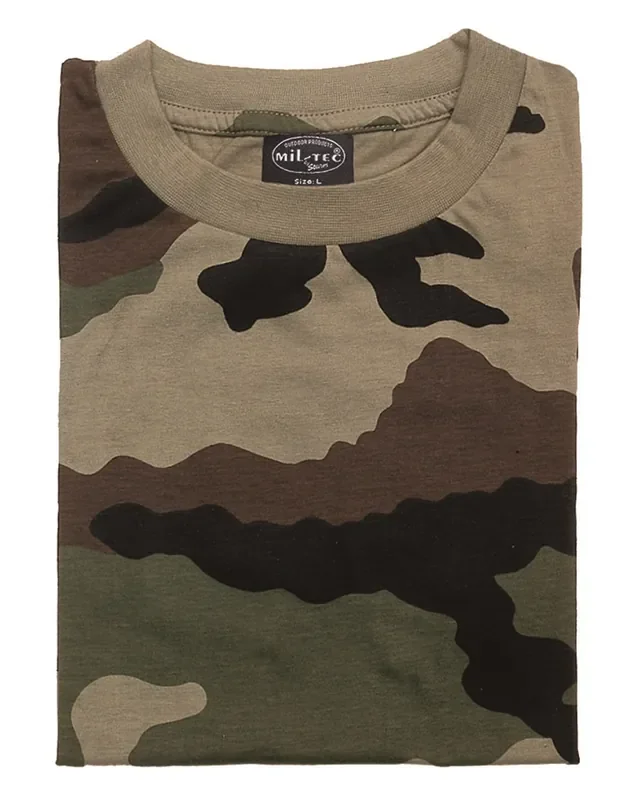T-Shirt mit CCE Tarnmuster – 2 Stück