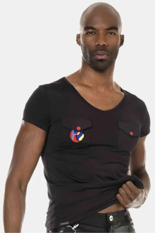 T-Shirt mit Taschen