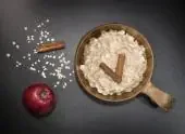 Tactical Foodpack Haferflockenbrei mit Äpfeln