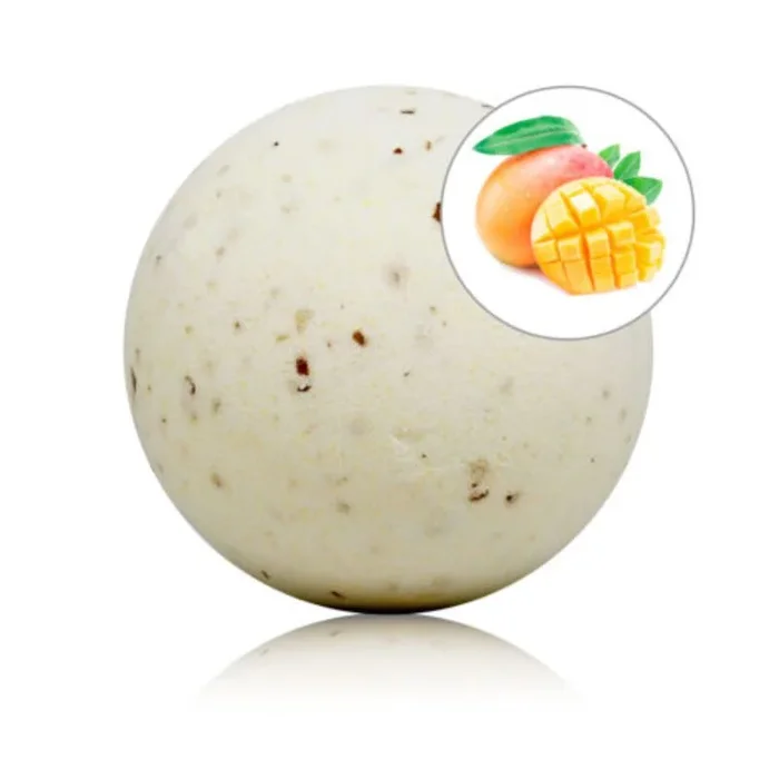 Taloka – Badebombe mit Mango-Duft und Rosenblüten