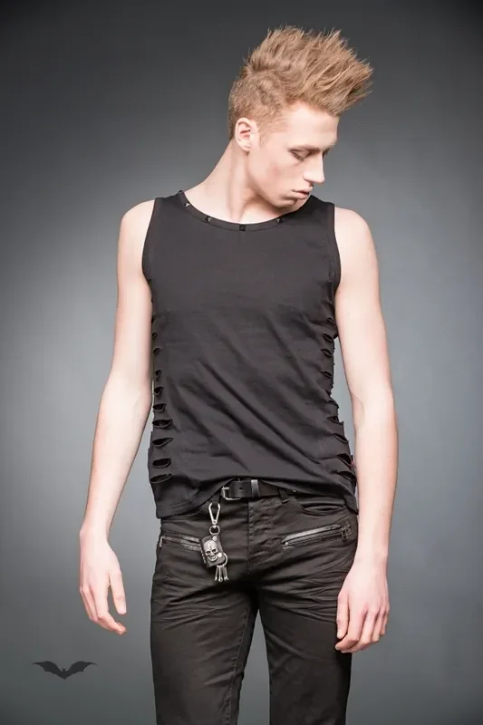 Tank Top mit seitlichen Schlitzen