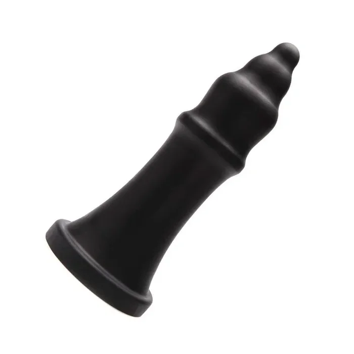 Tantus The Queen XL Silicone Dildo, Black