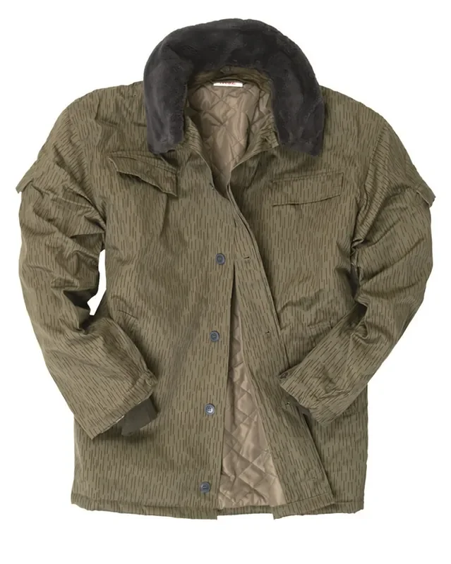 Tarnjacke NVA Winter mit Pelzkragen