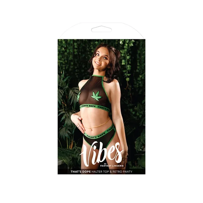 That’s Dope Halter Top & Retro Panty L/Xl