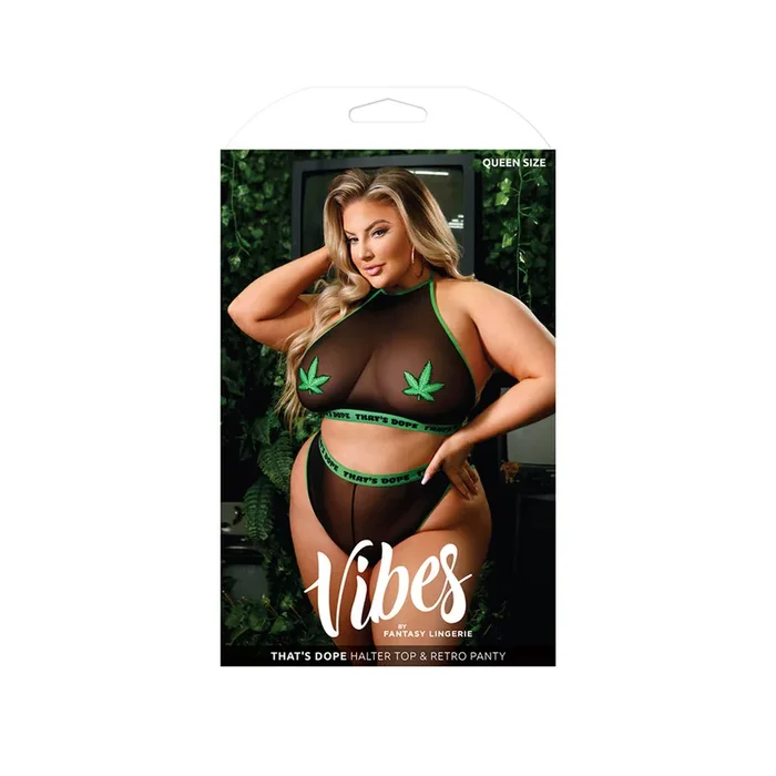 That’s Dope Halter Top & Retro Panty Queen Size